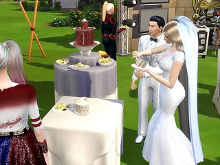 The grippe Boda de Superhero y Supergirl Fotos de freeze Novia Corazón Roto al Marido Cornudo Hentai Netorare Fuerte