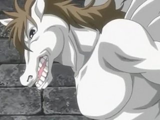 Babe de anime pobre se llena por monstruo