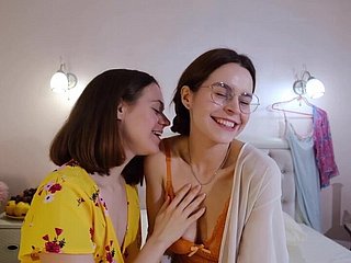 Daniela and Anca Amateur Lesbian Sex