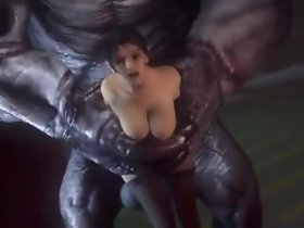 Kunoichi lanet 3D Canavarlar